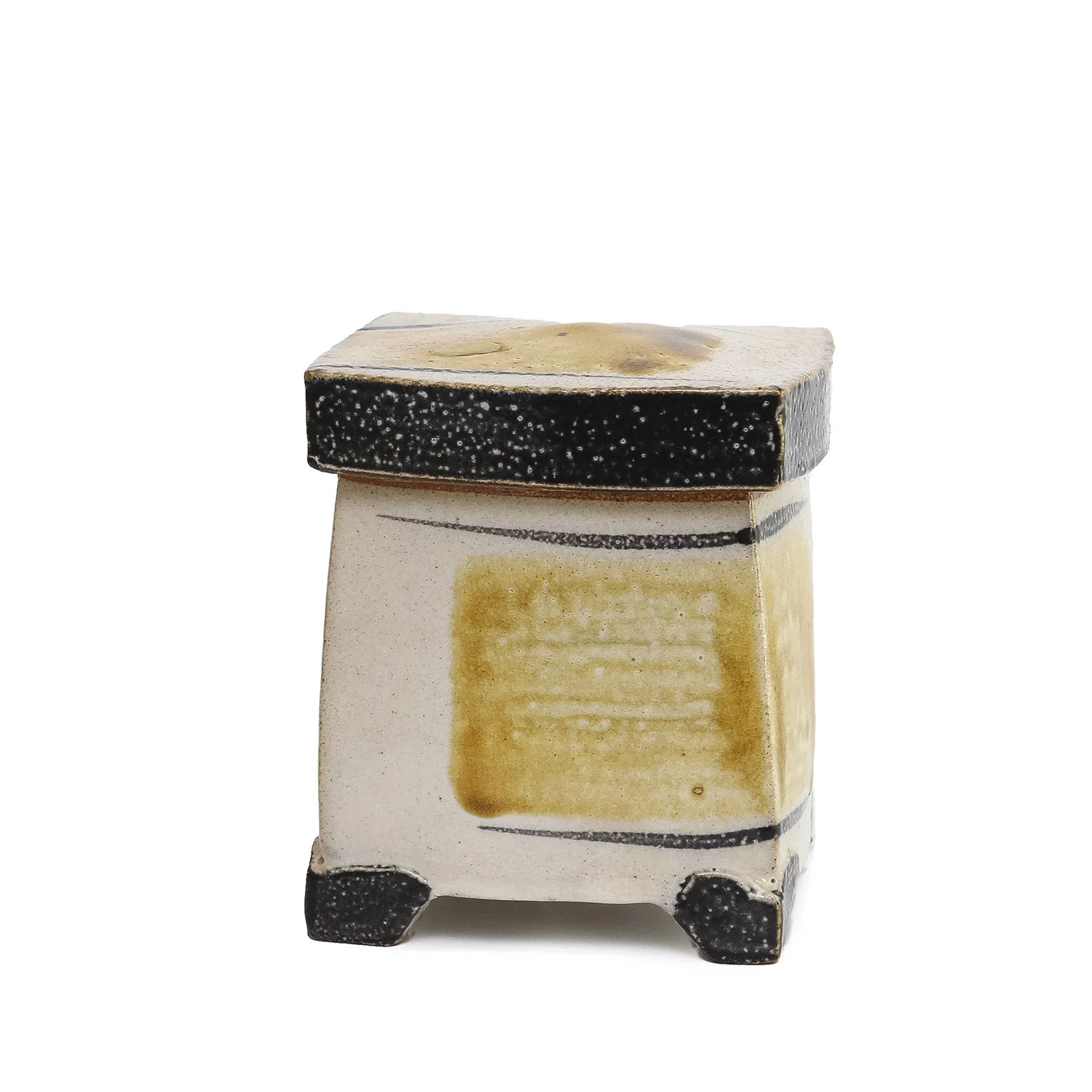 great library of solana cold foil 美品 Michael Simon - Persian Jar with Amber and Black Stripes